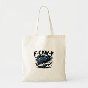 Gothic Crow Lustiger Humor F-Caw-F Essential Minim Tragetasche