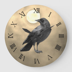 Gothic Crow Uhr