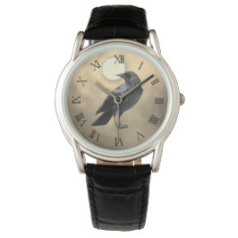 Gothic Crow Watch Armbanduhr