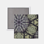 Gothic crypt mandala magnet (Vorderseite/Rückseite)