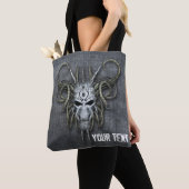 Gothic Cyborg Skull Custom Tasche (Von Nahem)