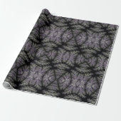 Gothic Damask Lavender Sage Fern Muster Craft Geschenkpapier (Ungerollt)