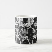 Gothic Dancing Skeleton Geschenksammlung Kaffeetasse (Mittel)