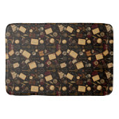 Gothic Dark Academia Bath Mat - Mysterium & Refin Badematte (Vorderseite)