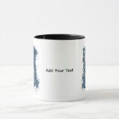 Gothic Dark Art Schädel-Stundenglas-Tasse Tasse (Zentrum)