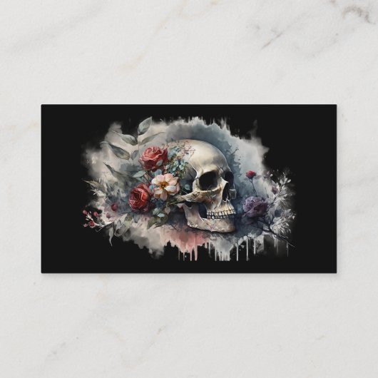 Gothic Dark Bridge oder Die Brautparty Rezept Begleitkarte (Rückseite)