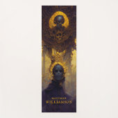 Gothic Dark Fantasy Death with Your Name Planner S Yogamatte (Vorderseite)