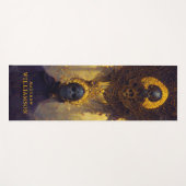 Gothic Dark Fantasy Death with Your Name Planner S Yogamatte (Vorderseite (Horizontal))