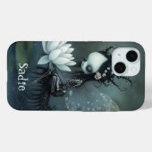 Gothic Dark Fantasy Fairy Skeleton Individuelle Na Case-Mate iPhone Hülle (Rückseite (Horizontal))