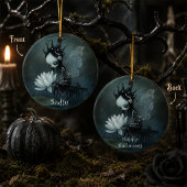 Gothic Dark Fantasy Fairy Skeleton Individuelle Na Ornament