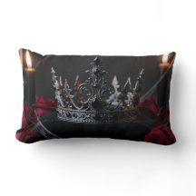 Gothic Dark Fantasy Kronen Kissen