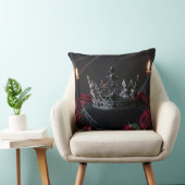 Gothic Dark Fantasy Kronen Kissen (Stuhl )