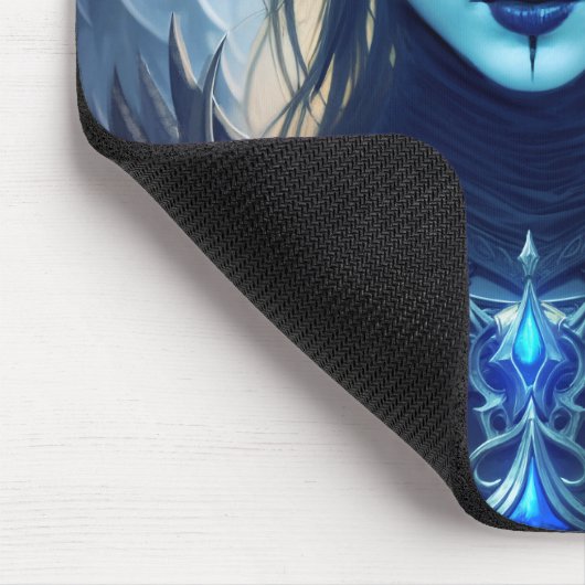 Gothic Dark Fantasy Litch Queen Mousepad (Ecke)