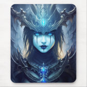 Gothic Dark Fantasy Litch Queen Mousepad (Vorne)