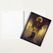 Gothic Dark Fantasy Tod mit Ihrem Namen Planer (Anzeige)