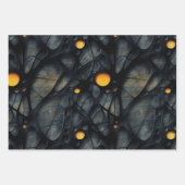 Gothic Dark Gefühl deprimierend Geschenkpapier Set (Vorderseite)