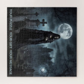 Gothic Dark Graveyard Puzzle (Horizontal)