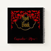 Gothic Dark Magic Personalisiert Notizblock (Rückseite)