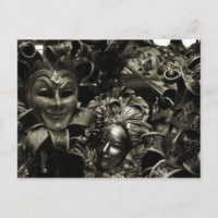 Gothic Dark Masquerade Masken Black