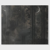 Gothic Dark Night Magic-Geschenk Geschenkpapier (Flach)