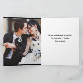 Gothic Dark Romance I Liebe Sie zu Tode Skelette Karte (Innenseite)