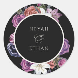 Gothic Dark Wedding Siegel Halloween Sticker N100