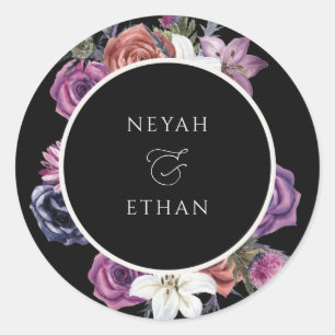 Gothic Dark Wedding Siegel Halloween Sticker N100