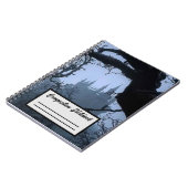 Gothic Darker Gruseliger Castlecore Notizblock (Linke Seite)