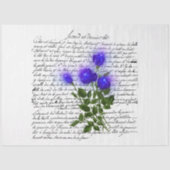 Gothic Debutante Serie Design 7 Seidenpapier (Vorderseite)