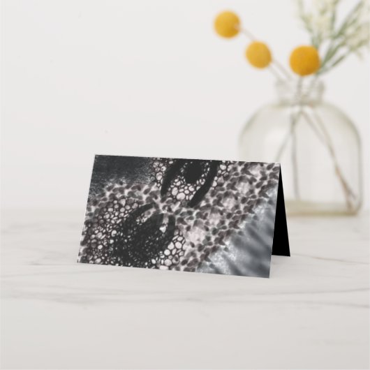 Gothic Decay Table Platzkarte (Rückseite)