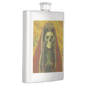 Gothic Decorative Skeleton Flask Flachmann (Rechts)