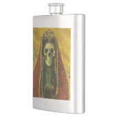 Gothic Decorative Skeleton Flask Flachmann (Links)