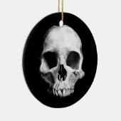 Gothic-deformierter Schädel Keramik Ornament (Rechts)