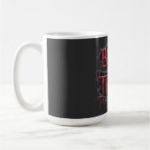 Gothic Design Blood & Thorns - Dunkel und Edgy Kaffeetasse (Links)