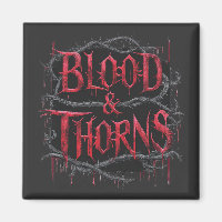 Gothic Design Blood & Thorns - Dunkel und Edgy