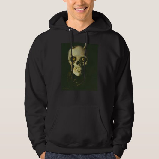 Gothic Devil Skull Hoodie (Vorderseite)