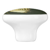 Gothic Devil Skull Knob Handle Keramikknauf (Seitenansicht)