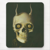 Gothic Devil Skull Mousepad (Vorne)