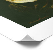 Gothic Devil Skull Print Poster (Ecke)