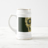 Gothic Devil Skull Stein Bierglas (Links)