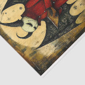 Gothic Devil Vampire + Horns + Flügel BB5 Decoupag Seidenpapier (Ausschnitt)