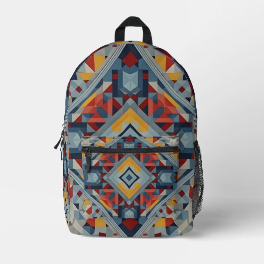 Gothic Diamond Bedruckter Rucksack (Vorderseite)