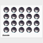 Gothic Doll Grunge Sticker (Blatt)