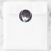 Gothic Doll Grunge Sticker (Tasche)