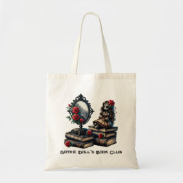 Gothic Doll's Book Club Tote Bag Tragetasche