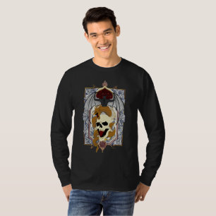 Gothic Drachen-Schädel - Fledermaus-Dämon und Schl T-Shirt