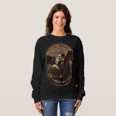 Gothic Dracula Viktorianisch Vampire Kiss Vintag Sweatshirt (Vorne ganz)