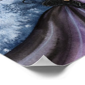 Gothic Dragon Fairy Art Poster von Molly Harrison (Ecke)