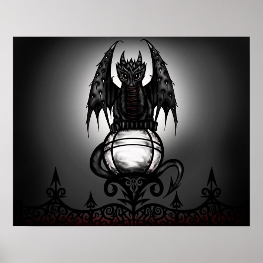 Gothic Dragon Poster (Vorne)
