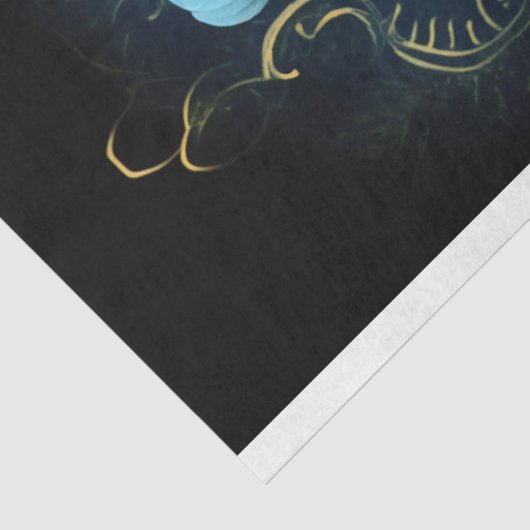 Gothic Dragonfly 1 Decoupage Paper Seidenpapier (Ausschnitt)